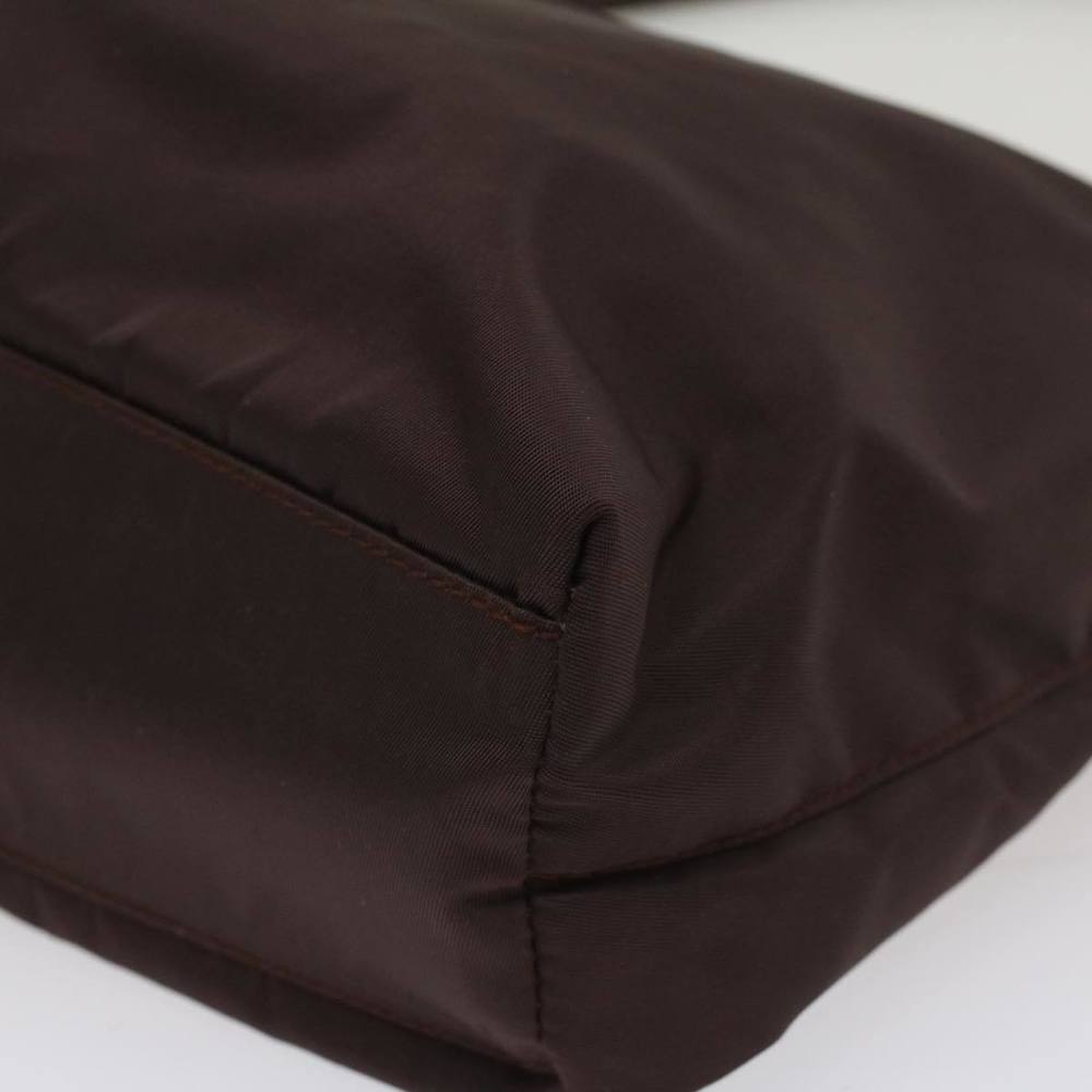 PRADA Shoulder Bag Nylon Brown Auth bs7444 - Picture 14 of 16